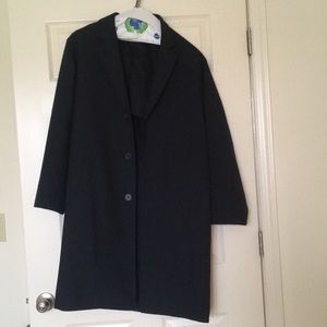 Uniqlo U Men’s Navy Tailored Coat